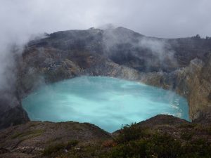 Kelimutu lake Flores Island